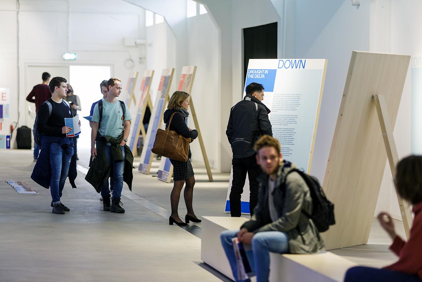 Tentoonstelling Droogte in de Delta. Foto: Aad Hoogendoorn