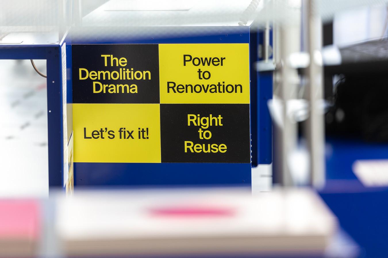 An end to demolition?!
