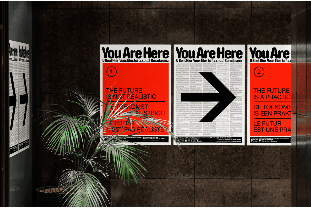 Parcours 'You Are Here'. Foto: Max Creasy and OK-RM