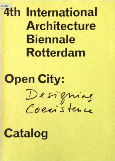 Catalog IABR 2009: Open City