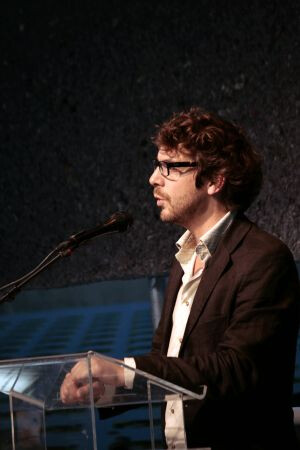Ramsey Nasr during the opening of IABR 2009
