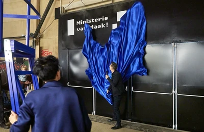 Launch <em>Ministerie van Maak!</em> Photo's: Aad Hoogendoorn.