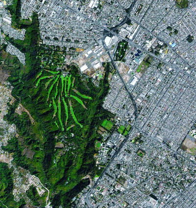 Inverscapes, research by OficioColectivo, Guatemala Stad, Guatemala. Image: OficioColectivo