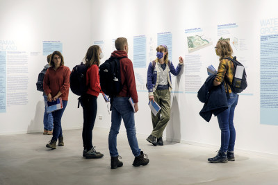Tentoonstelling Droogte in de Delta. Foto: Aad Hoogendoorn