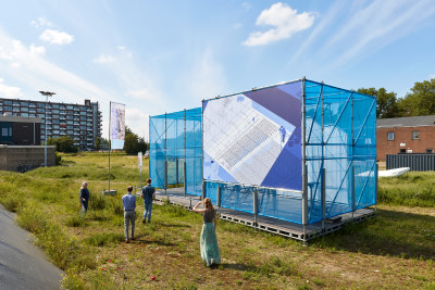 Waterschool M4H buiteninstallatie. Foto: Aad Hoogendoorn