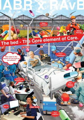 Poster Nu! Ontwerpen in tijden van klimaatcrisis. Ontwerp: Dave van Toor