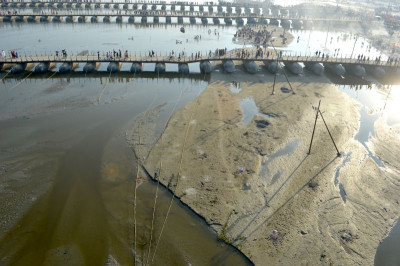Atlas van de hydrologische systemen, Somatic Collaborative, Kumbh Mela, Allahabad, India